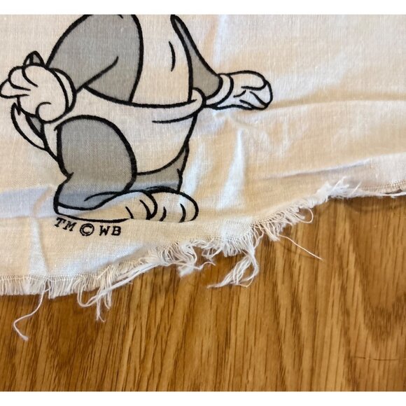 Vintage Looney Tunes Lovables 100% Cotton Fabric Panel - Picture 7 of 11